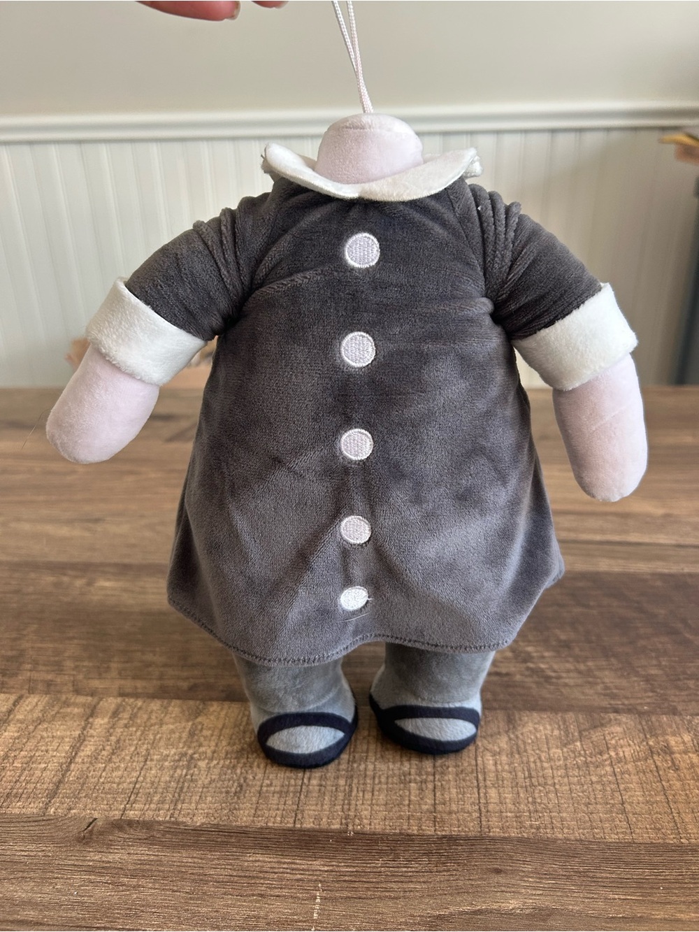 Great Eastern The Addams Family Headless Doll 10” Plush Wednesday Toy